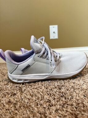 Columbia Light Gray and Lavender Athletic Sneaker